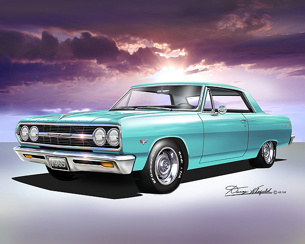 1965 chevelle impression