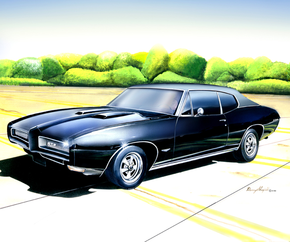 PONTIAC GTO Tempest Firebird Classic Cars Prints by Danny Whitfield