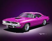 Hemi+cuda+purple