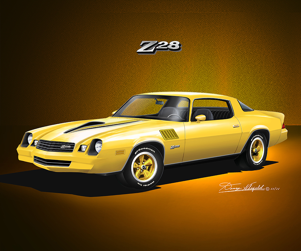 1978-1979 Chevrolet Camaro art prints by Danny Whitfield